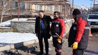 Kar, Kış, Soğuk, Sıcak Demeden Nevşehirimize Hizmet Etmeye Devam Ediyoruz