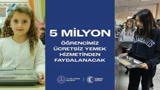 Milli Eğitim Bakanlığı Ücretsiz Yemek Hizmeti Uygulaması İle 5 Milyon Öğrenciye Ulaşacak