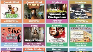 Saray Belediyesi AKM şubat ayı takvimi belli oldu