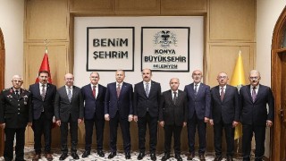 İçişleri Bakanı Yerlikaya Başkan Altayı Ziyaret Etti