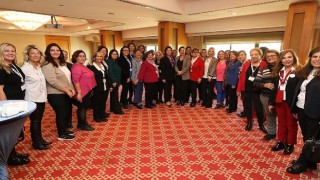Filiz başkan izmirde kadın adaylarla buluştu: Eşitlik için kadınlar bir adım öne !