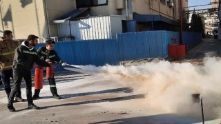 İtfaiyeden Diversey Türkiye firmasına acil durum eğitimi