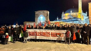 Nevşehirde terör ve israilin gazzeye yönelik saldırıları protesto edildi