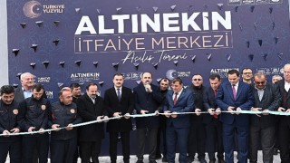 Başkan Altay Altınekine Kazandırılan İtfaiye Merkezinin Açılışını Yaptı