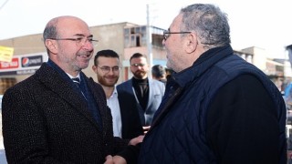 Selçuklu Belediye Başkanı Ahmet Pekyatırmacı Gıda Toptancıları Sitesindeki işyerlerine ziyaret gerçekleştirdi