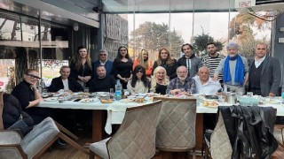 Ünlüler yeni kanal kahvaltısında buluştu