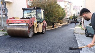 Maltepede yol yenileme çalışmaları hız kesmeden sürüyor