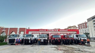 Konya Büyükşehir Alanya daki Yangında Söndürme Çalışmalarına Destek Oluyor